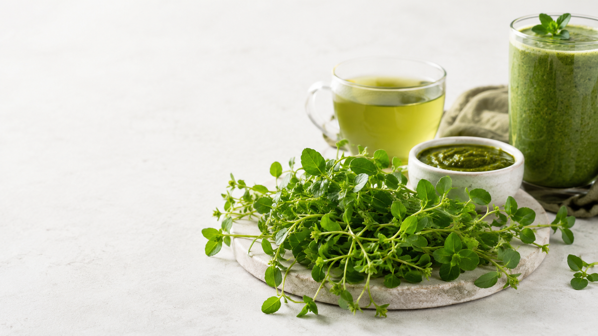 BRAHMI (BACOPA MONNIERI): BENEFITS, EVIDENCE & EVERYDAY FOOD USES