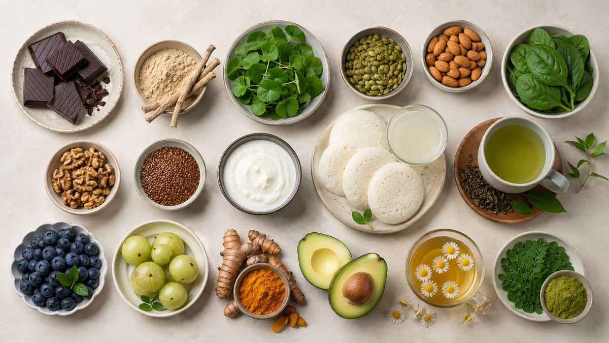 12 FOODS THAT HELP REDUCE STRESS NATURALLY (BACKED BY RESEARCH)