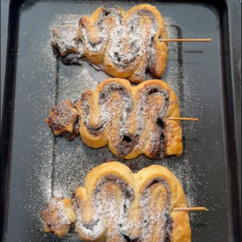 Cocospread Christmas Tree Puff Pastry