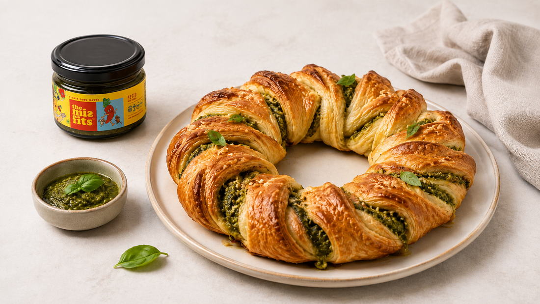 The Pesto Puff Wreath