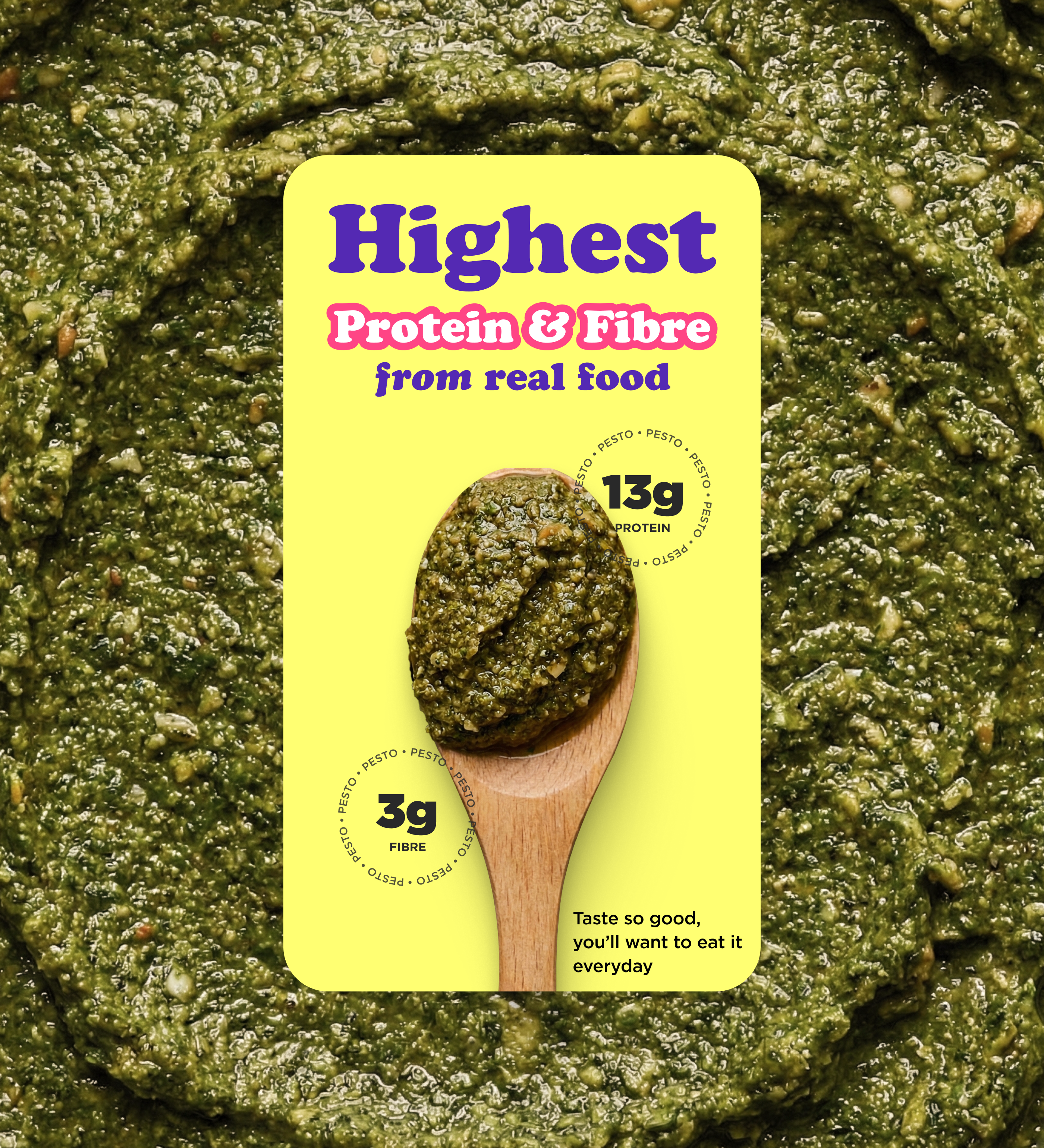 Pesto with Moringa