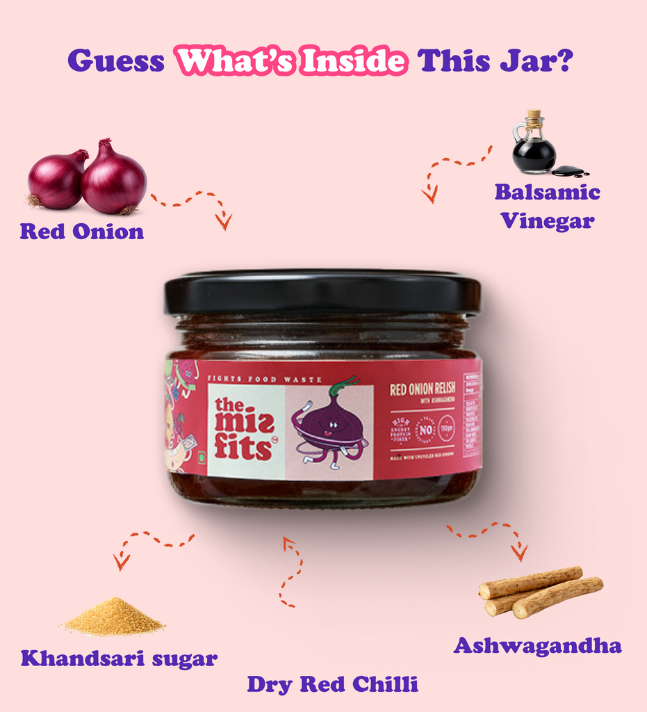 Red Onion Relish with Ashwagandha