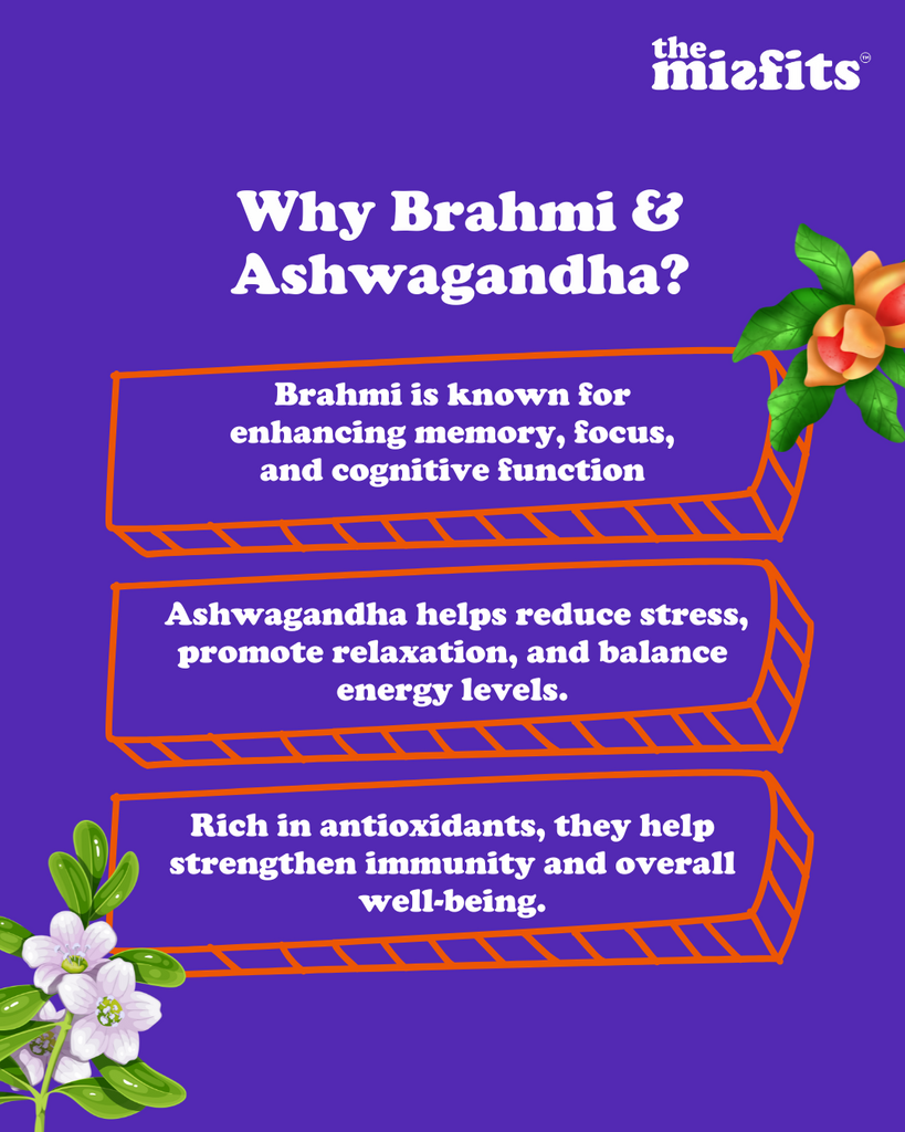 Double Choco Bites with Brahmi & Ashwagandha
