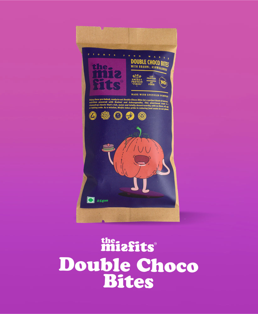 Double Choco Bites with Brahmi & Ashwagandha